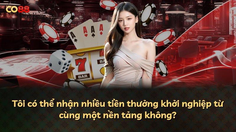 Tôi có thể nhận nhiều tiền thưởng khởi nghiệp từ cùng một nền tảng không?