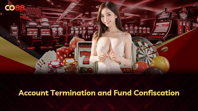 Account Termination and Fund Confiscation