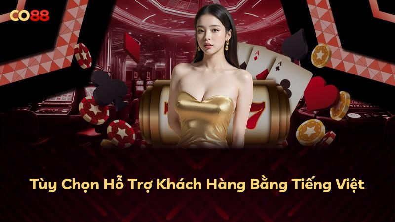 Tùy Chọn Hỗ Trợ Khách Hàng Bằng Tiếng Việt
